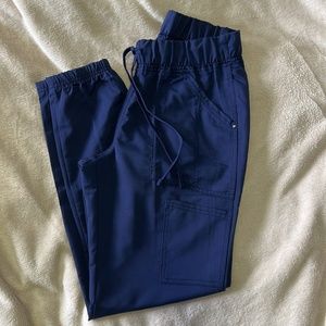 Navy Scrubs Jogger Pants